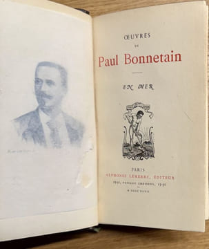 En mer.. BONNETAIN (Paul).