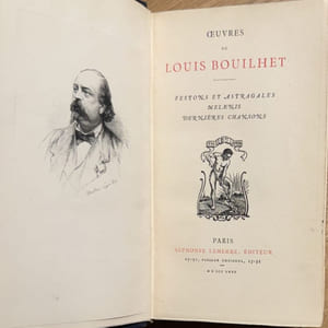 Oeuvres : Festons et Astragales, Mélaenis, Dernières chansons (poésies posthumes).
