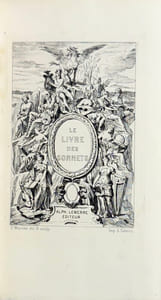 Le Livre des sonnets. Quatorze dizains de sonnets choisis.