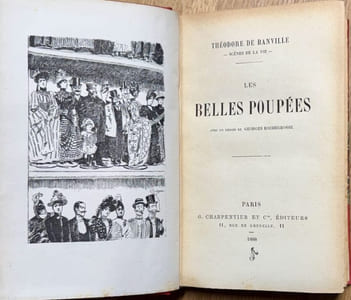 Les belles poupées. Scènes de la vie.