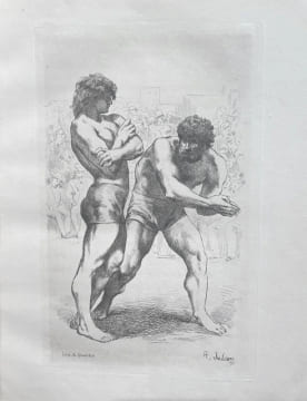 Ompdrailles le Tombeau-des-Lutteurs.. CLADEL (Léon).