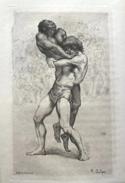 Ompdrailles le Tombeau-des-Lutteurs.. CLADEL (Léon).