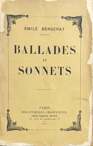 Ballades et sonnets.