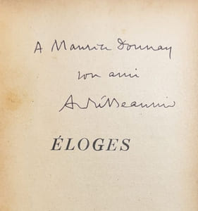 Eloges.