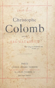 Christophe Colomb devant les taureaux.