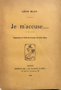 Je m'accuse...