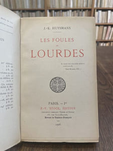 Les Foules de Lourdes.