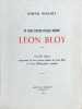 Un grand &eacute;crivain fran&ccedil;ais m&eacute;connu : L&eacute;on Bloy. Nouvelle &eacute;dition augment&eacute;e de 16 lettres in&eacute;dites et d'une bibliographie compl&egrave;te.. BOLLERY (Joseph).