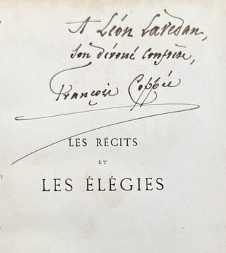 Les Récits et les élégies. Récits épiques - L'Exilée - Les Mois - Jeunes filles.. COPPEE (François).