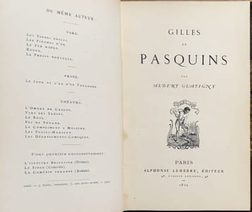Gilles et Pasquins.