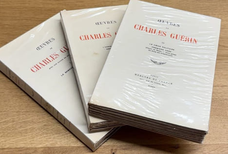 Oeuvres. Tome I : Le semeur de cendres. Tome II : L'homme intérieur ; Derniers vers. Tome III : Le coeur solitaire ; Premiers vers (Fleurs de neige - ...