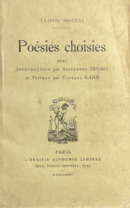 Poésies choisies.