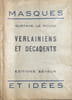 Verlainiens et d&eacute;cadents.. VERLAINE]. LE ROUGE (Gustave).