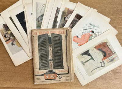 La Maison Philibert. Réunion des 16 illustrations en couelurs de Georges Bottini.