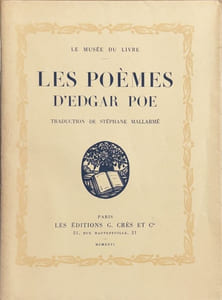 Les poèmes d'Edgar Poe. Traduction de Stéphane Mallarmé.