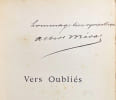 Vers oubli&eacute;s (Chansons d'&eacute;t&eacute; - Fleurs d'avril).. MERAT (Albert).