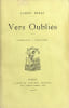 Vers oubli&eacute;s (Chansons d'&eacute;t&eacute; - Fleurs d'avril).. MERAT (Albert).