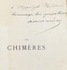 Les Chim&egrave;res (Sonnets, Le livre de l'amie, Tableaux de voyage, Fleurs de boh&egrave;me).. MERAT (Albert).