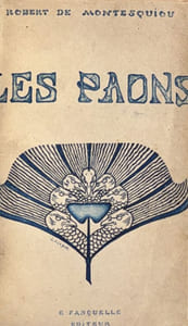 Les Paons. Cinquième poème.