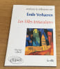 Analyses et r&eacute;flexions sur Emile Verhaeren, Les Villes tentaculaires.. VERHAEREN (Emile)].
