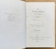 Le Parnasse satyrique du Sieur Th&eacute;ophile. Avec le recueil des plus excellents vers satyriques de ce temps. Copie manuscrite.. VIAU (Th&eacute;ophile de)].