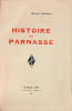 Histoire du Parnasse.. SOURIAU (Maurice).
