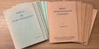 Bulletin des &eacute;tudes parnassiennes, du n&deg; I (juin 1980) au n&deg; IX (juin 1987). [Suivi de] : Bulletin d'&eacute;tudes parnassiennes et symbolistes, du n&deg; I ...