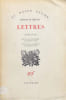 Lettres (1929-1951). Edit&eacute;es et pr&eacute;sent&eacute;es par Robert Pick. Traduit de l'allemand par Albert Kohn.. BROCH (Hermann).