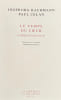 Le temps du coeur. Correspondance (1948-1967).. BACHMANN (Ingeborg) et CELAN (Paul).