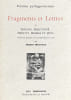 Femmes pythagoriciennes. Fragments et lettres de Th&eacute;ano, P&eacute;riction&eacute;, Phintys, M&eacute;lissa et Myia.. MEUNIER (Mario).