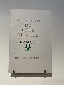 Du côté de chez Ramuz.