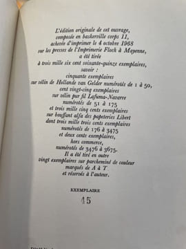 Dans la pluie giboyeuse. Poème.. CHAR (René).