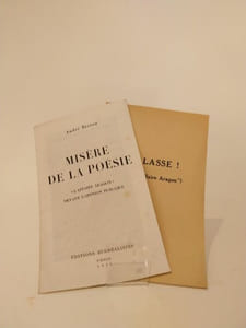 Misère de la poésie. "L'Affaire Aragon" devant l'opinion publique - Paillasse ! (Fin de "l'Affaire Aragon").