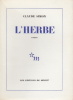 L'Herbe.. SIMON (Claude).