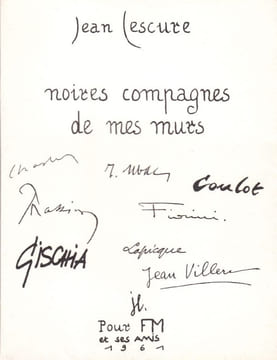 Pour Florentin Mouret et ses Amis.. MOURET (Florentin).