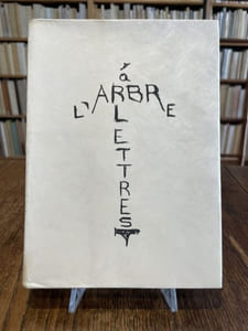 L'Arbre à lettres. Poëmes.