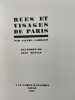 Rues et visages de Paris.. LARBAUD (Valery).