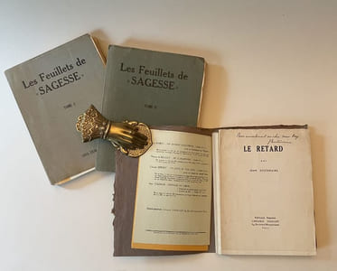 Les Feuillets de Sagesse. Anthologie de la poésie vivante publiée par Fernand Marc.
