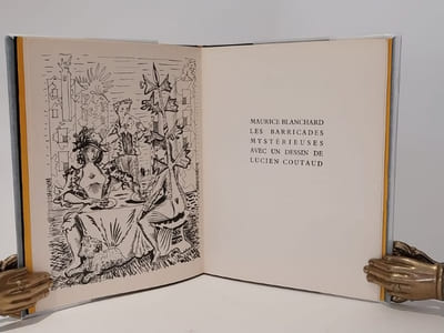 Les Barricades Mystérieuses. Avec un dessin de Lucien Coutaud.