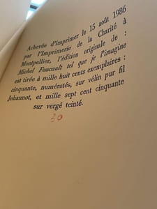 Michel Foucault tel que je l'imagine.