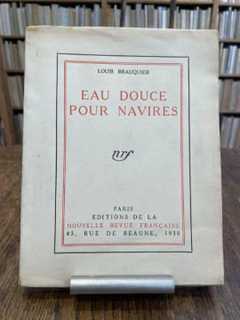 Eau douce pour navires.. BRAUQUIER (Louis).