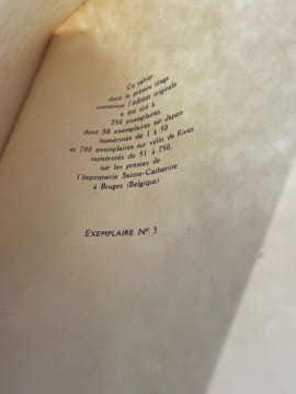 Portrait de Loÿse Baccaris. Traduction de A. Doderet.. ANNUNZIO (Gabriele d').