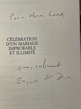 Célébration d'un mariage improbable et illimité.. SAVITZKAYA (Eugène).
