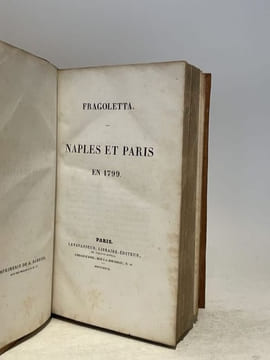 Fragoletta, Naples et Paris en 1799.. LATOUCHE (Henri de)]
