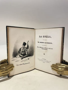 La Guzla ou choix de poésies illyriques. Recueillies dans la Dalmatie, la Bosnie, la Croatie et l'Herzégovine.. MERIMEE (Prosper)]