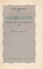 Georgette (Journal littéraire, 1903), suivi de "Petites notes sur Alfred Vallette" et de "Fagus".. LEAUTAUD (Paul).