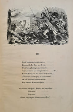 La Marseillaise. Chant patriotique.. ROUGET DE LISLE.
