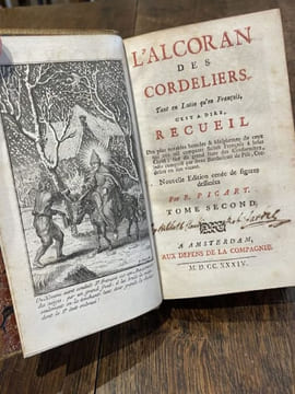 L'Alcoran des Cordeliers, tant en latin qu'en françois, c'est à dire recueil des plus notables bourdes & blasphemes de ceux qui ont osé comparer ...