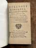Etrennes lyriques anacréontiques pour l'année 1787.. 