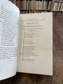 Poésies.. CHAULIEU (Abbé de) et LA FARE (Marquis de).